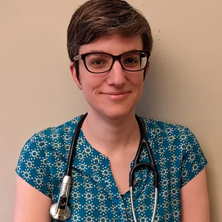 A photo of Dr. Emily Throwe