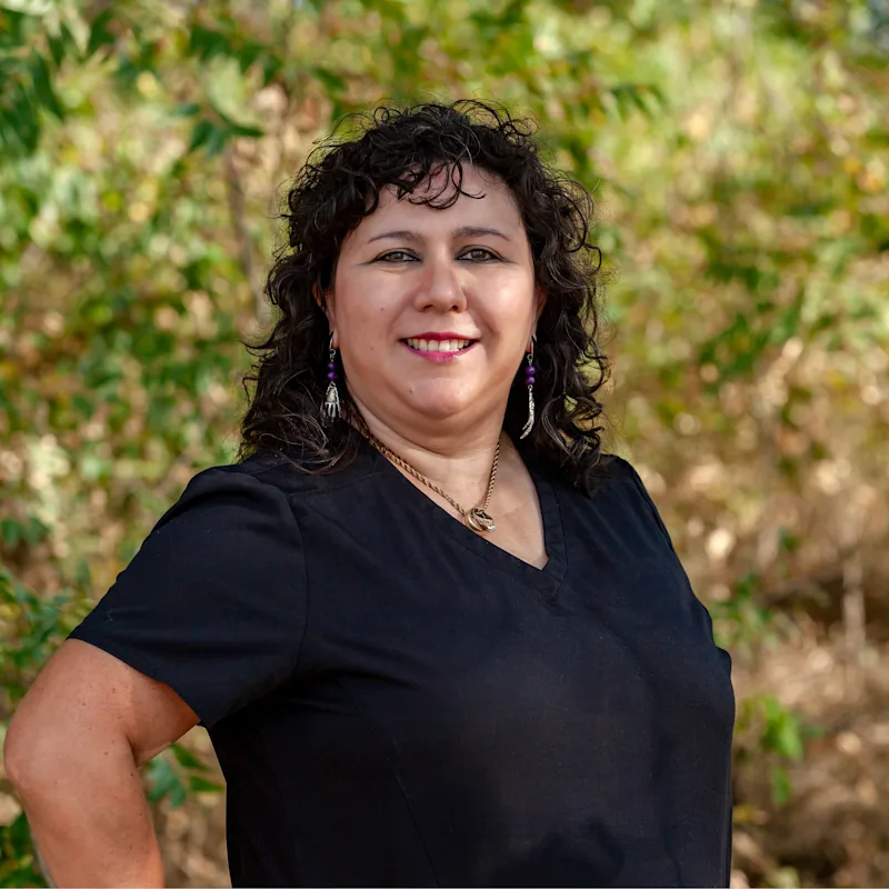 Dr. Yvette Foerster Standing Outside Dr. Yvette Foerster Standing Outside