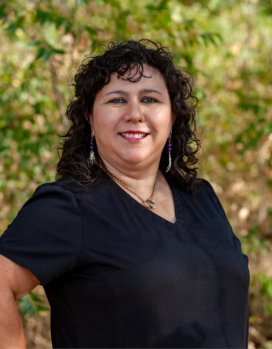 Dr. Yvette Foerster Standing Outside Dr. Yvette Foerster Standing Outside
