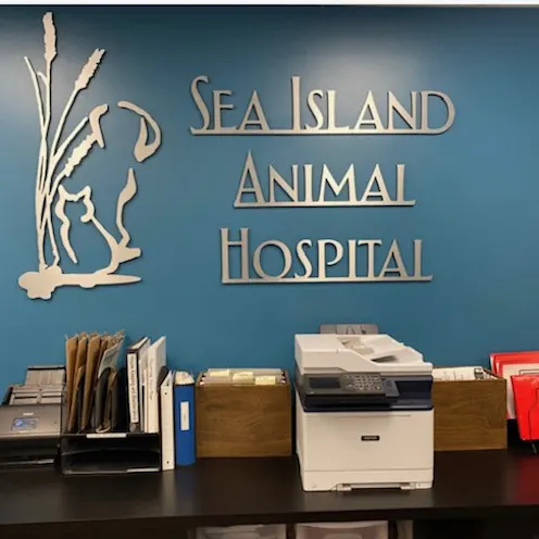 The interior logo of Sea Island The interior logo of Sea Island