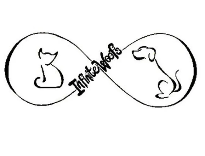 Infinite Woofs Animal Rescue Logo Infinite Woofs Animal Rescue Logo