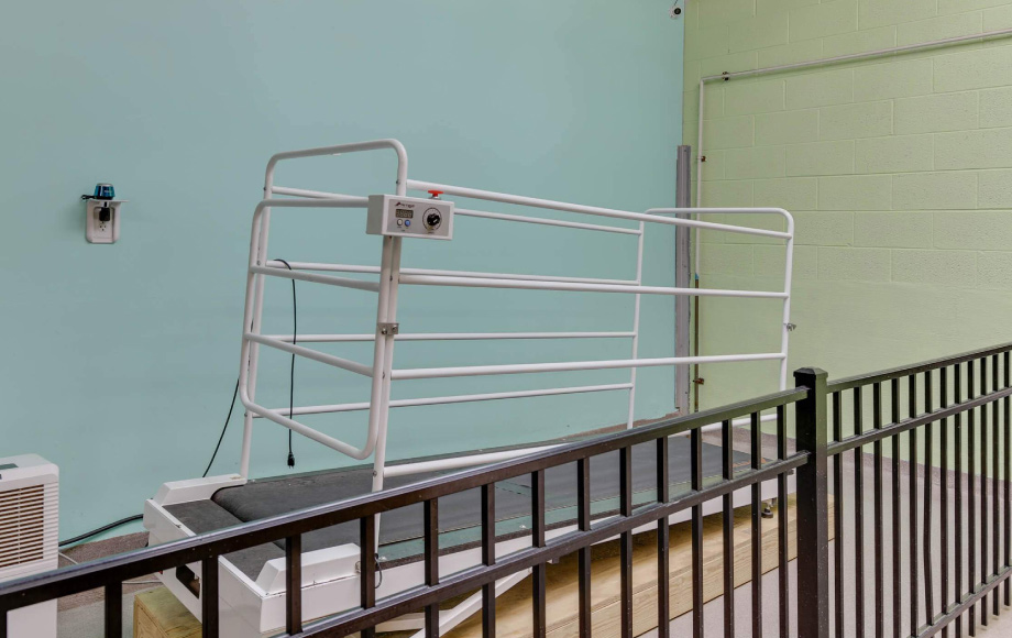Owl Creek Veterinary Hospital's indoor pet treadmill