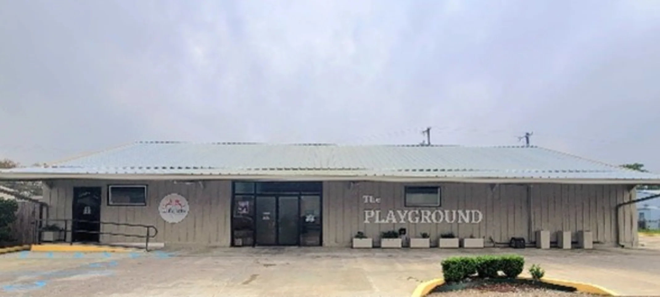 The Playground building from outside.