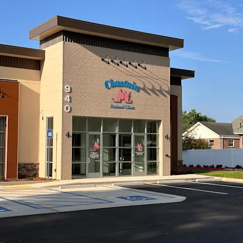 Hospital Exterior and Parking Lot Hospital Exterior and Parking Lot