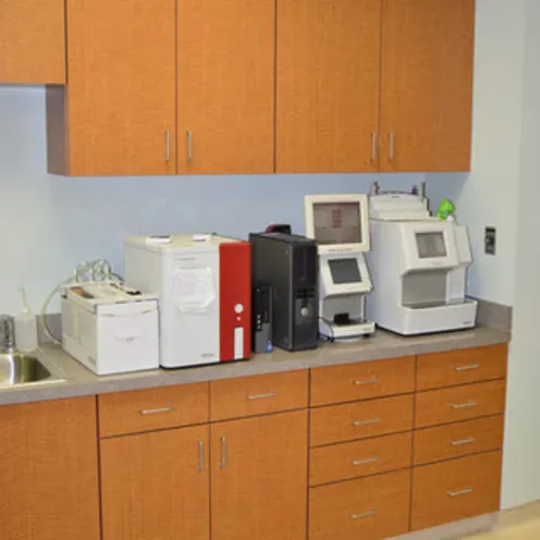 Equipment on Counter at Clocktower Animal Hospital