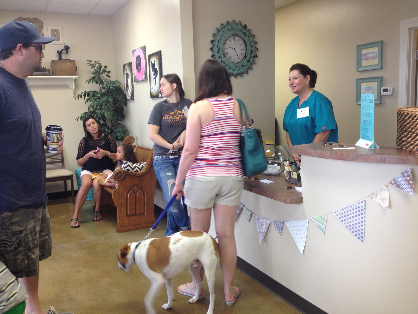 Lobby at Cibolo Small Animal Hospital 