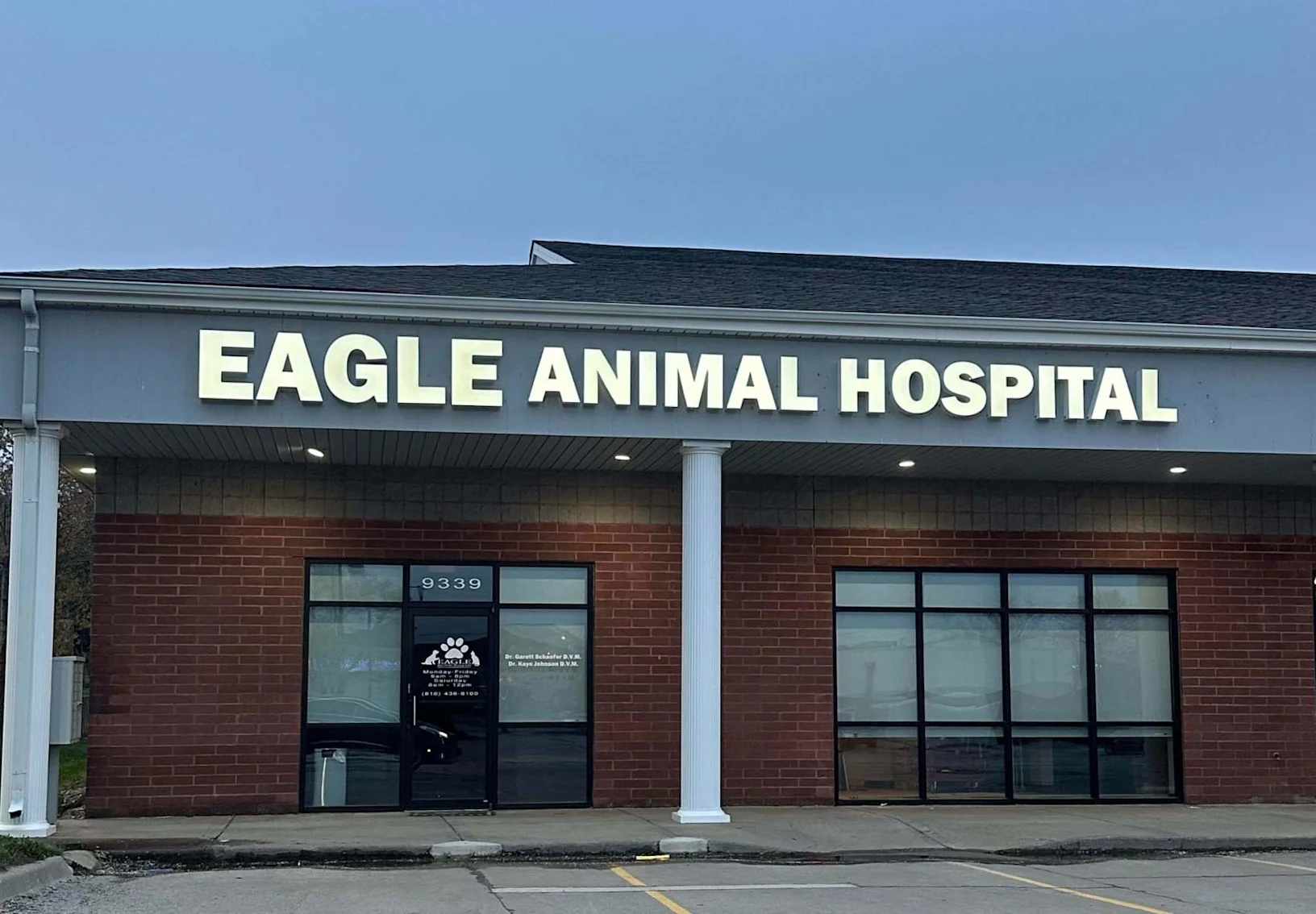 Eagle Animal Hospital exterior Eagle Animal Hospital exterior