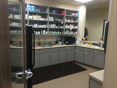 Hanford Vet Hospital Interior