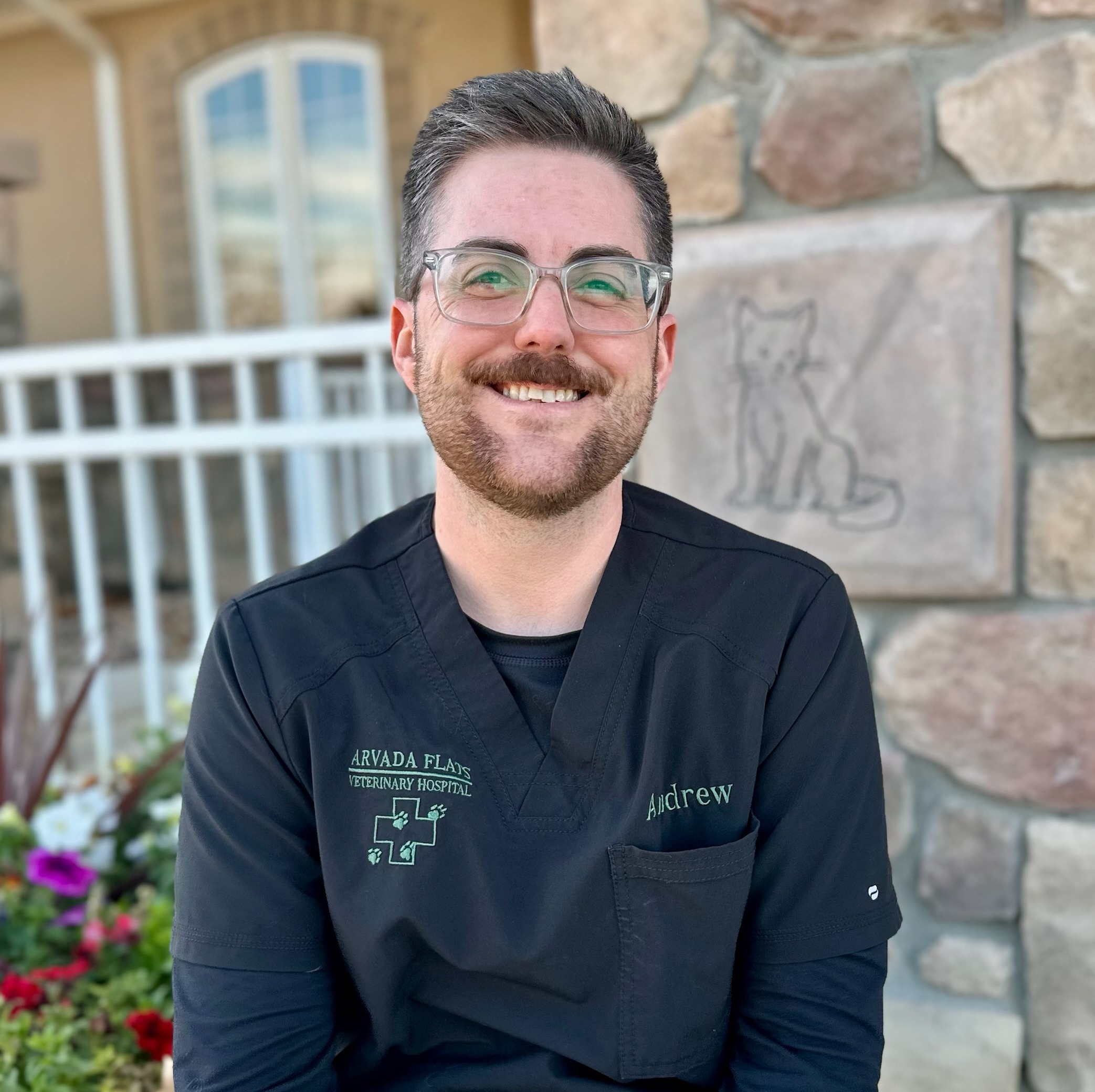 Andrew Crabtree, staff at Arvada Flats Veterinary Hospital