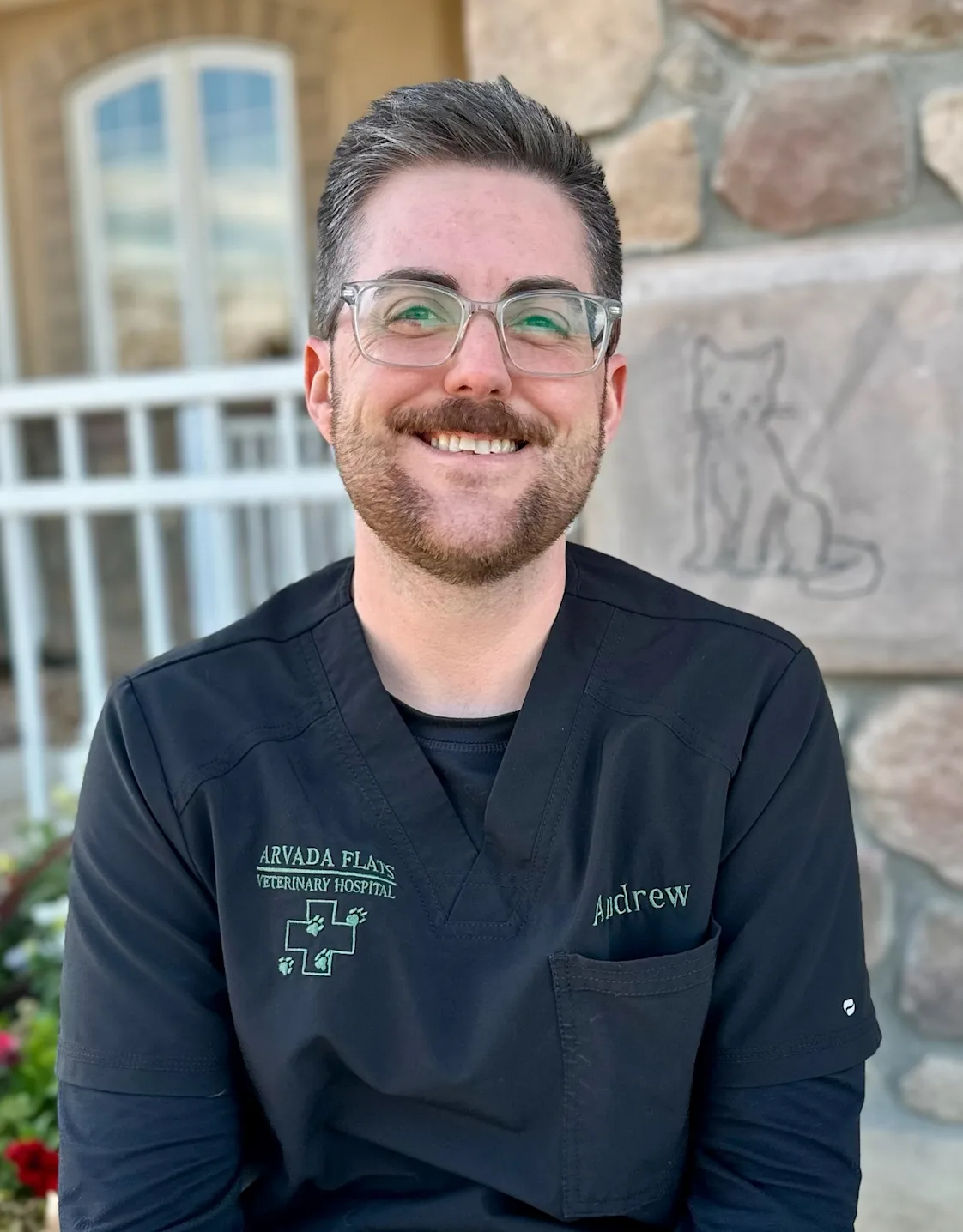 Andrew Crabtree, staff at Arvada Flats Veterinary Hospital Andrew Crabtree, staff at Arvada Flats Veterinary Hospital