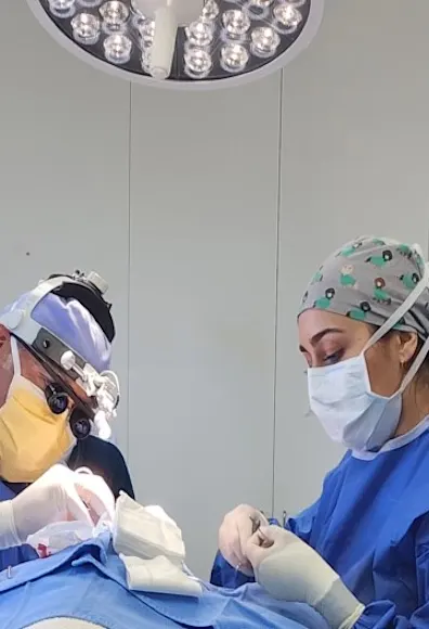 Surgery being performed on a patient Surgery being performed on a patient