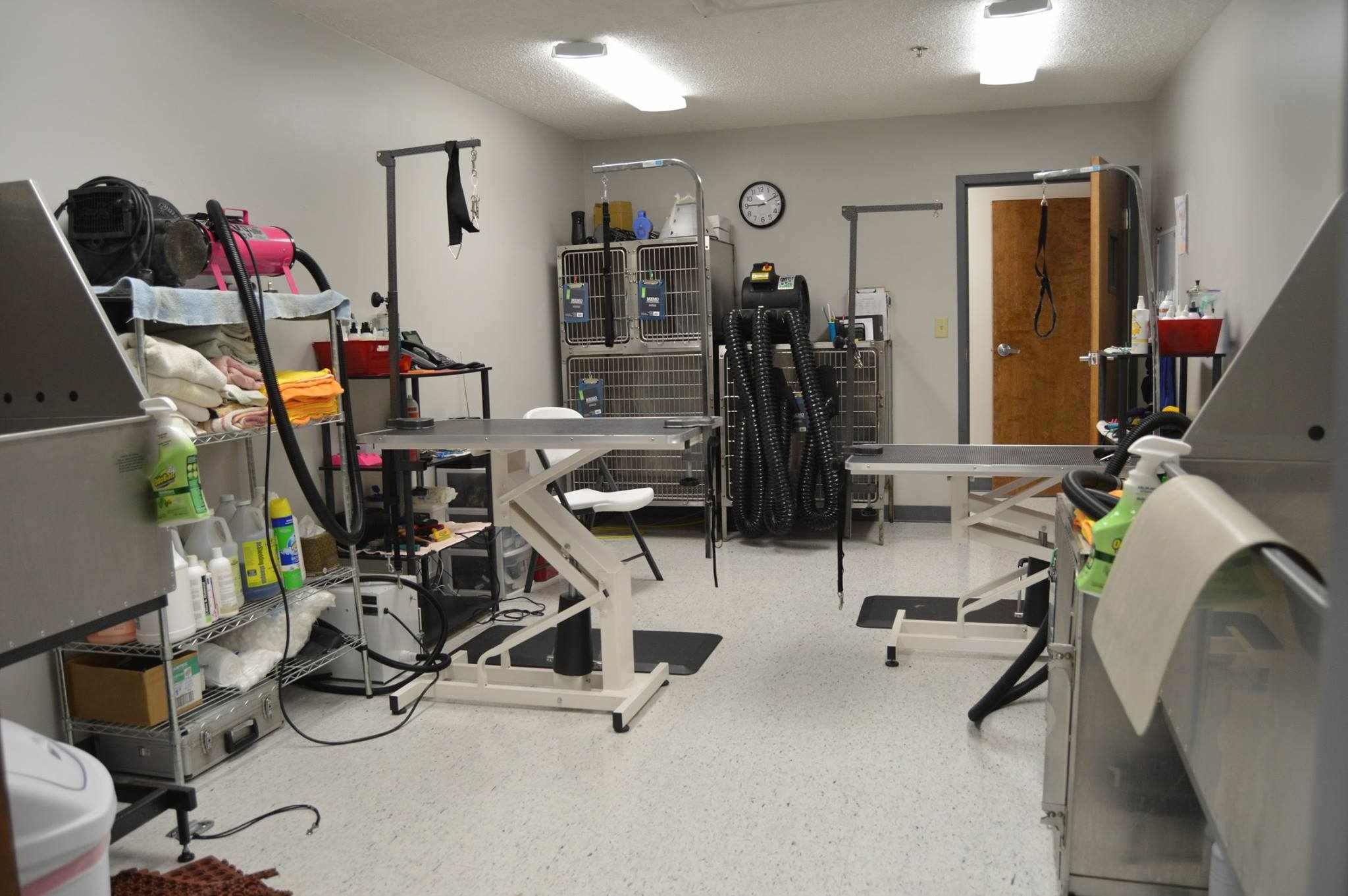 Grooming Area at Parkersburg Veterinary Hospital