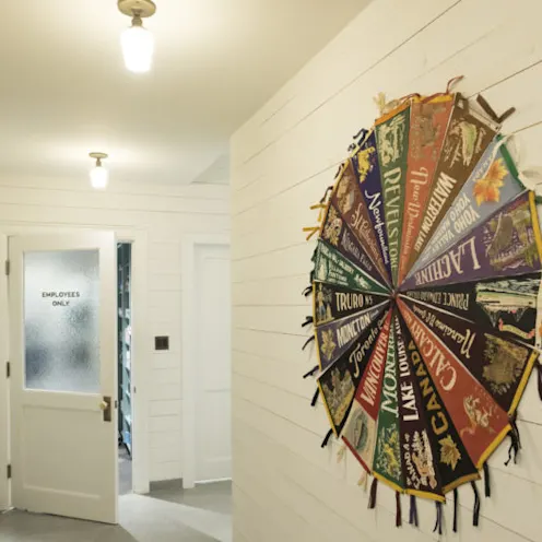 Reception Area With Wall Art Reception Area With Wall Art