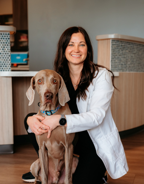 Dr. Jackie Kalams at Southern Oregon Veterinary Specialty Center