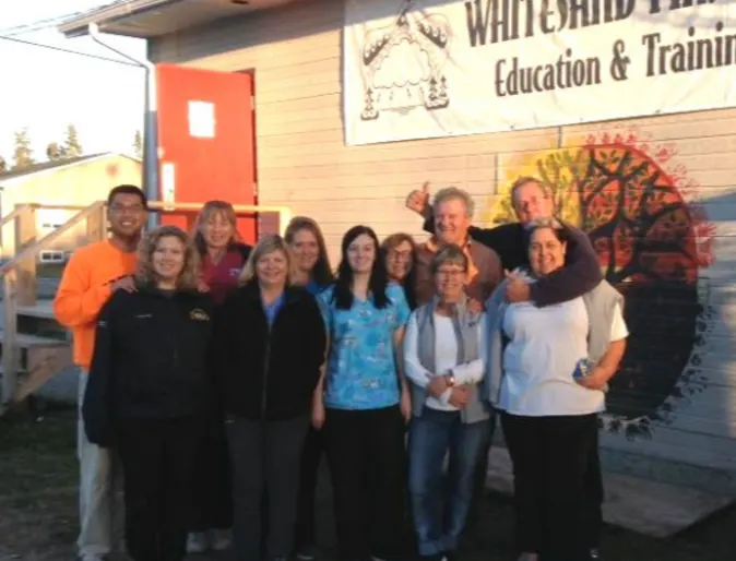 A group picture of allandale's staff volunteering in Ontario A group picture of allandale's staff volunteering in Ontario