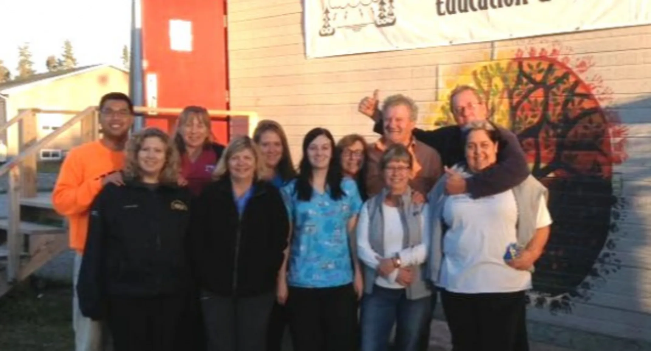 A group picture of allandale's staff volunteering in Ontario A group picture of allandale's staff volunteering in Ontario