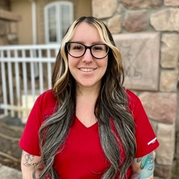 Kaylee Dennison, staff at Arvada Flats Veterinary Hospital