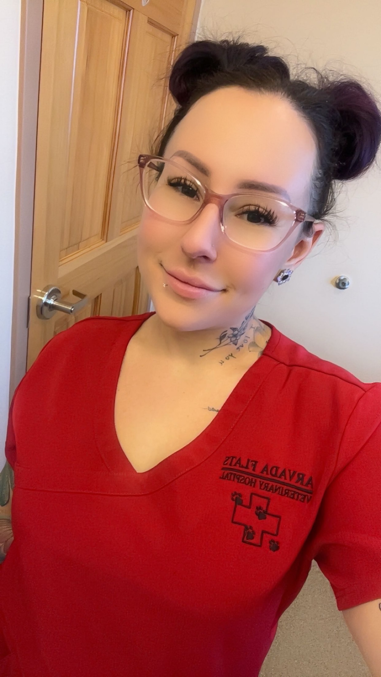 Kaylee Dennison, staff at Arvada Flats Veterinary Hospital