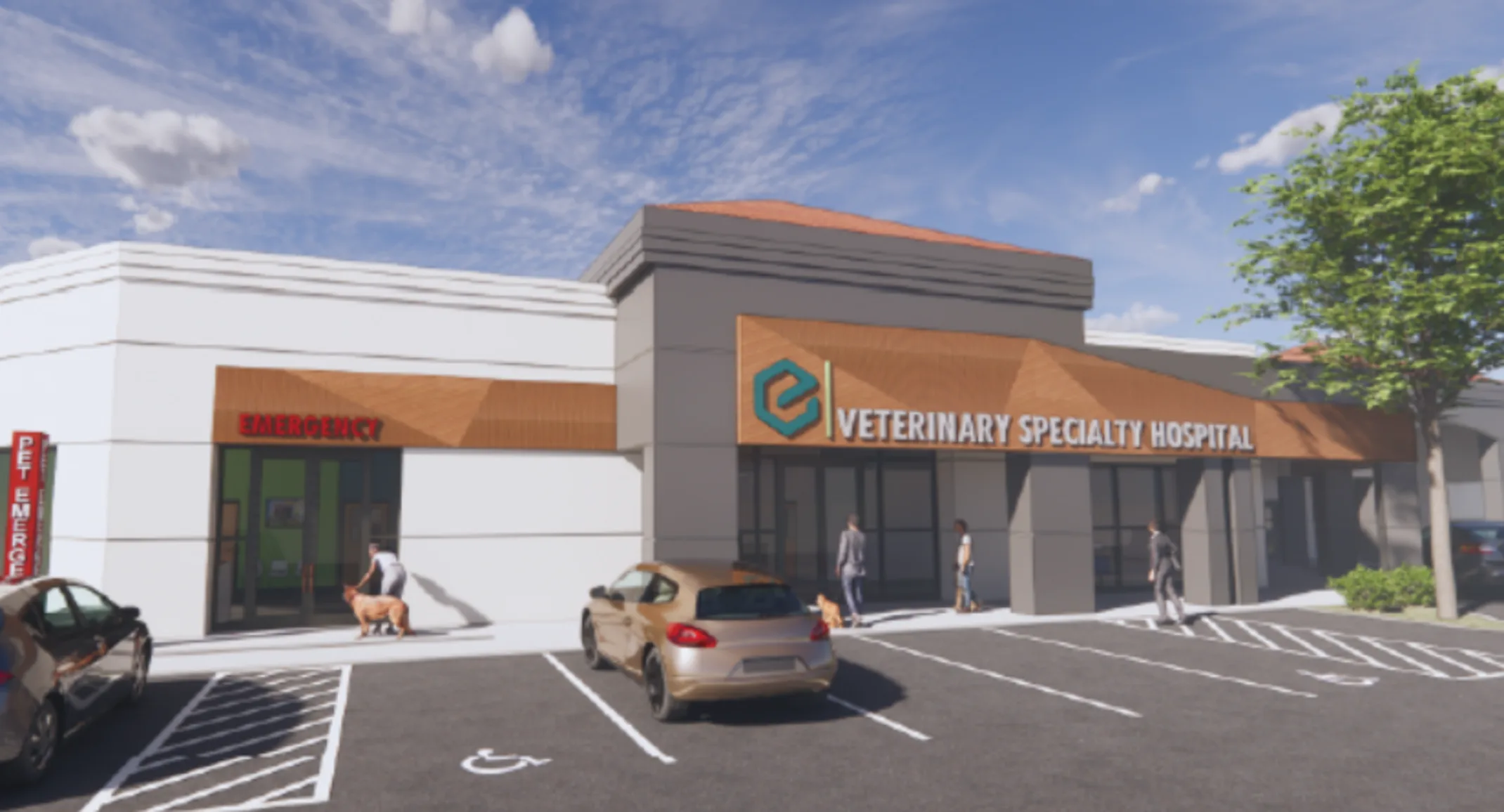 Atlantic Street Veterinary Hospital exterior.