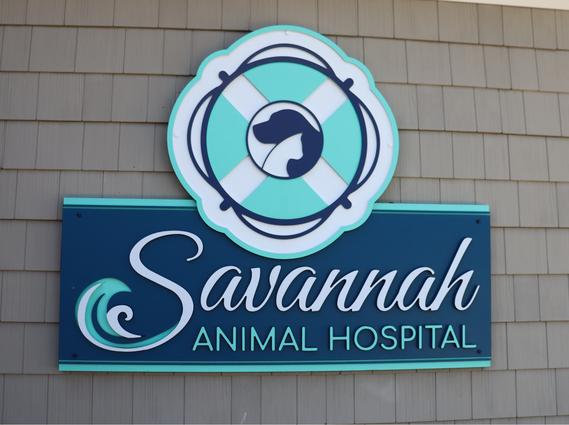 Savannah Animal Hospital Sign