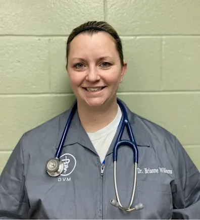 Dr. Brianne Williams, DVM at Greenbrier Veterinary Hospital Dr. Brianne Williams, DVM at Greenbrier Veterinary Hospital