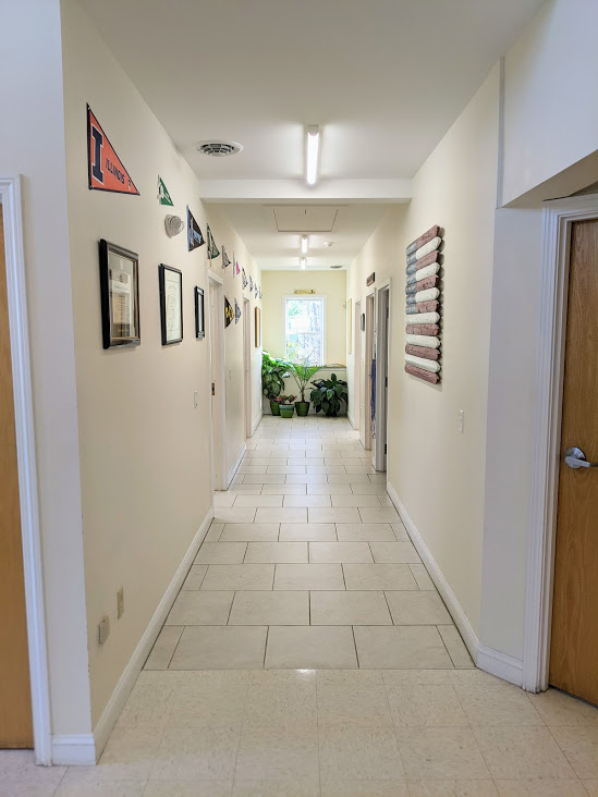 Hallway at Henniker Veterinary Hospital