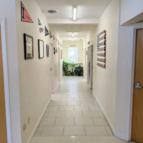 Hallway at Henniker Veterinary Hospital Hallway at Henniker Veterinary Hospital