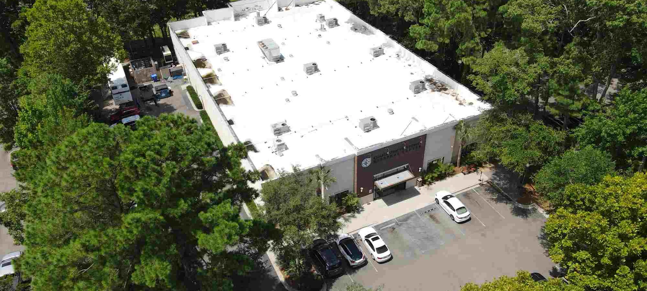 Ariel view of CVRC's main building Ariel view of CVRC's main building