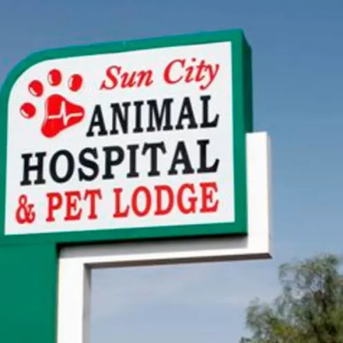 Sun City Animal Hospital Sign