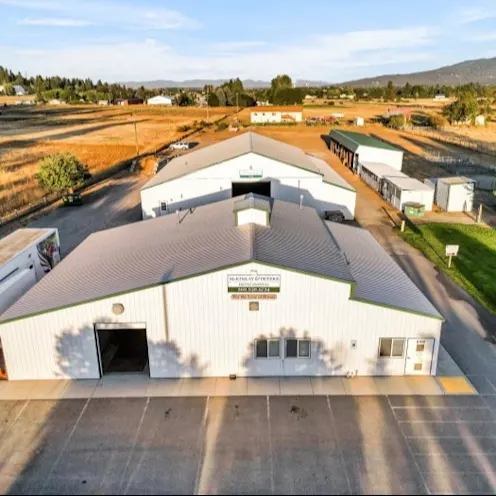 McKinlay and Peters hospital aerial view McKinlay and Peters hospital aerial view