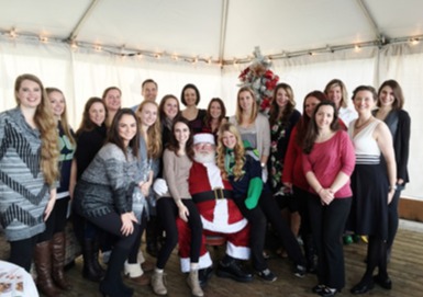 Brookfield Veterinary Hospital Staff christmas picture