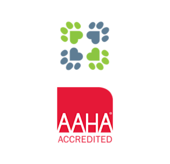 PetWell and AAHA Logo PetWell and AAHA Logo