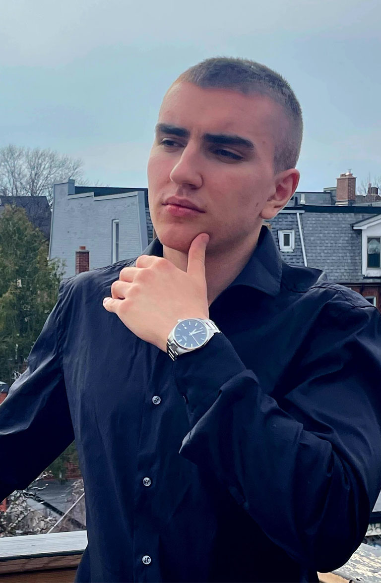 Portrait of Dmytro Semeniuk, Full Stack Developer