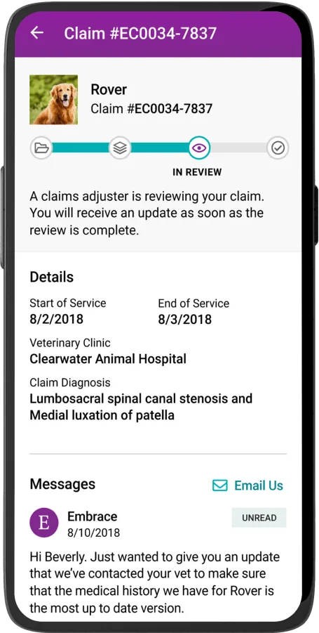 How to view your claims