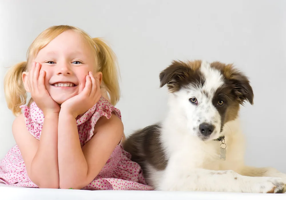The owner and the dog