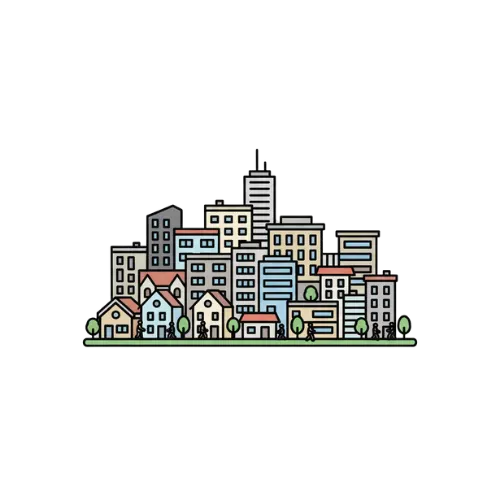 Urban and Suburban Mix