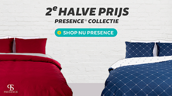 Presence 2e artikel halve prijs Actie