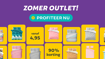 Zomer Outlet 90% korting vanaf 4,95!