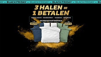 Actie: 3 Halen = 1 Betalen