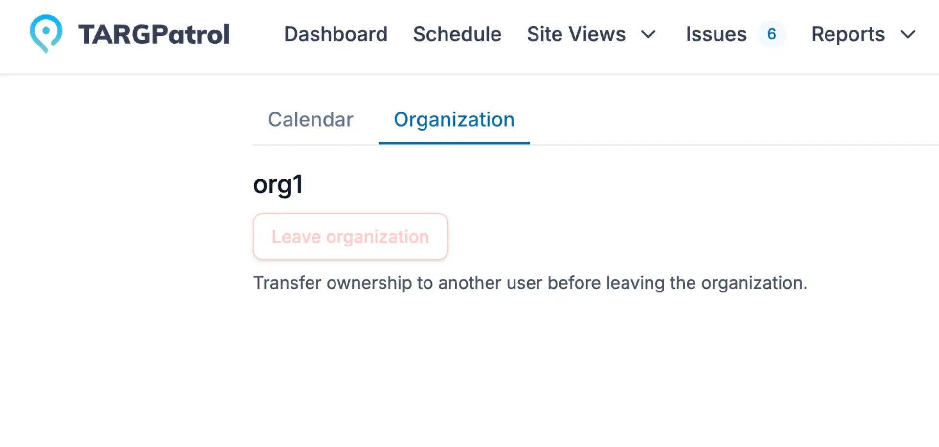 Leave Organization