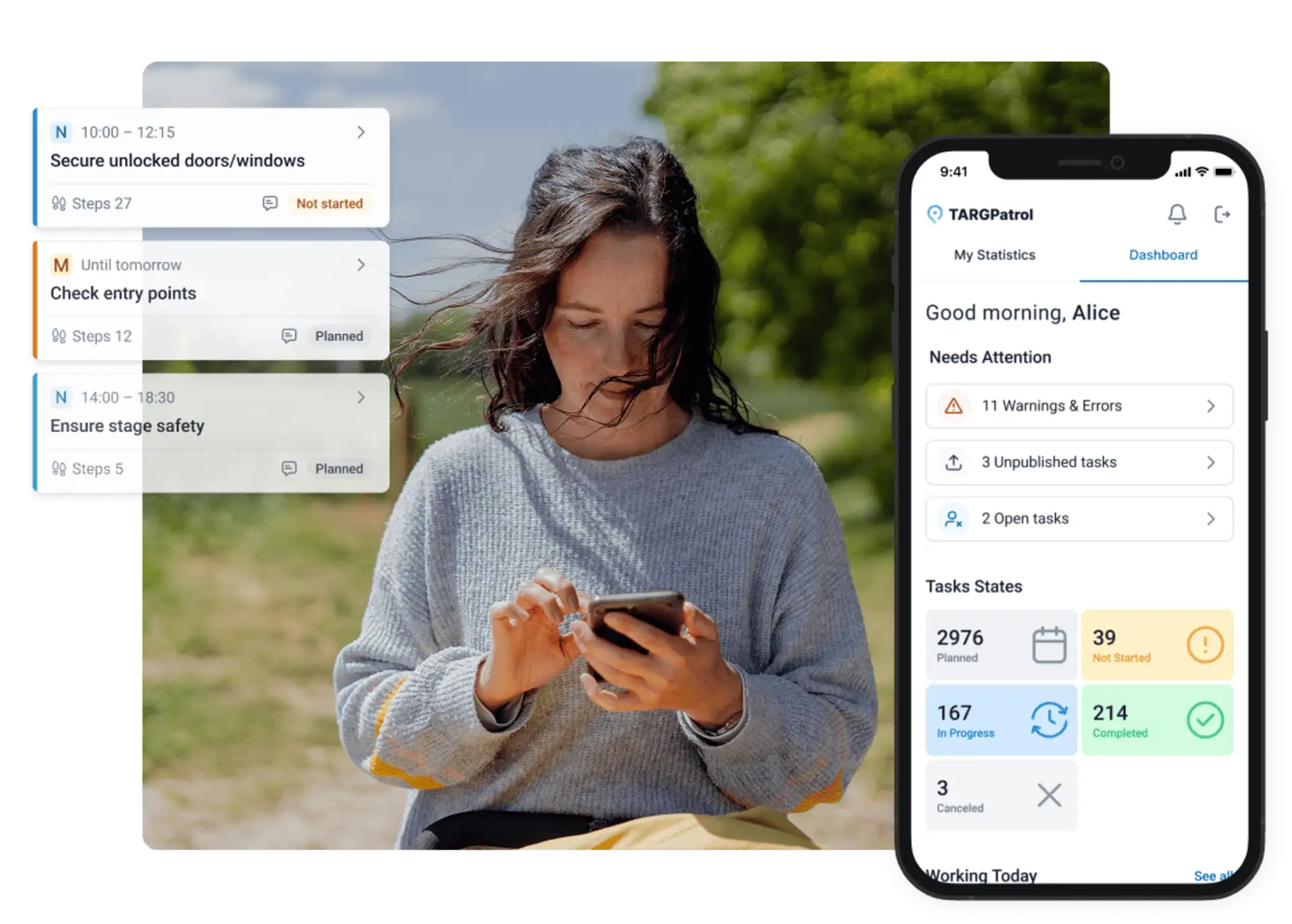 TARGPatrol - Event Management Scheduling App