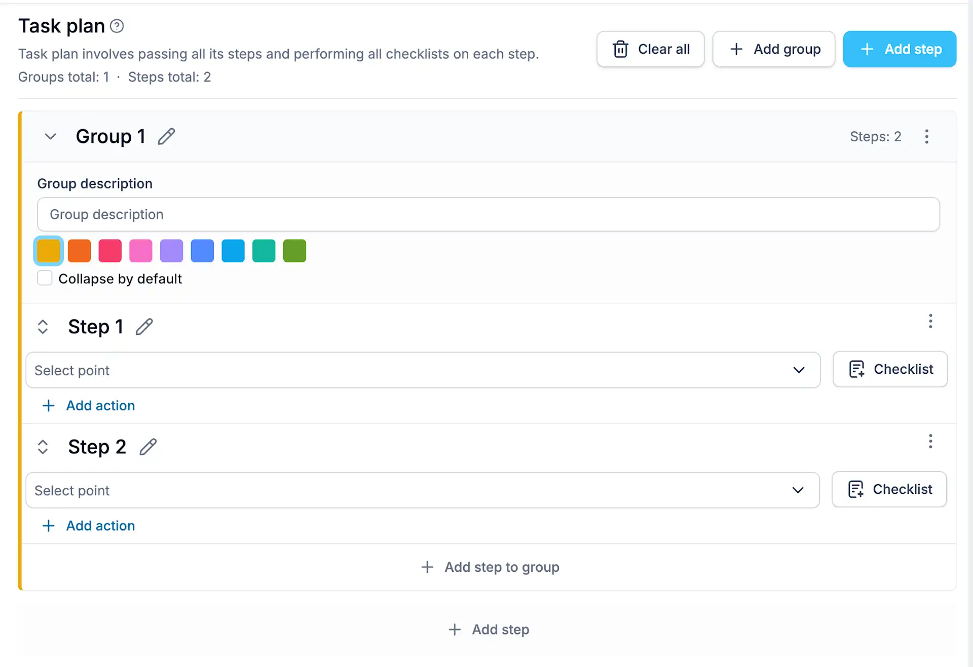 Organize Long Tasks with Step Groups