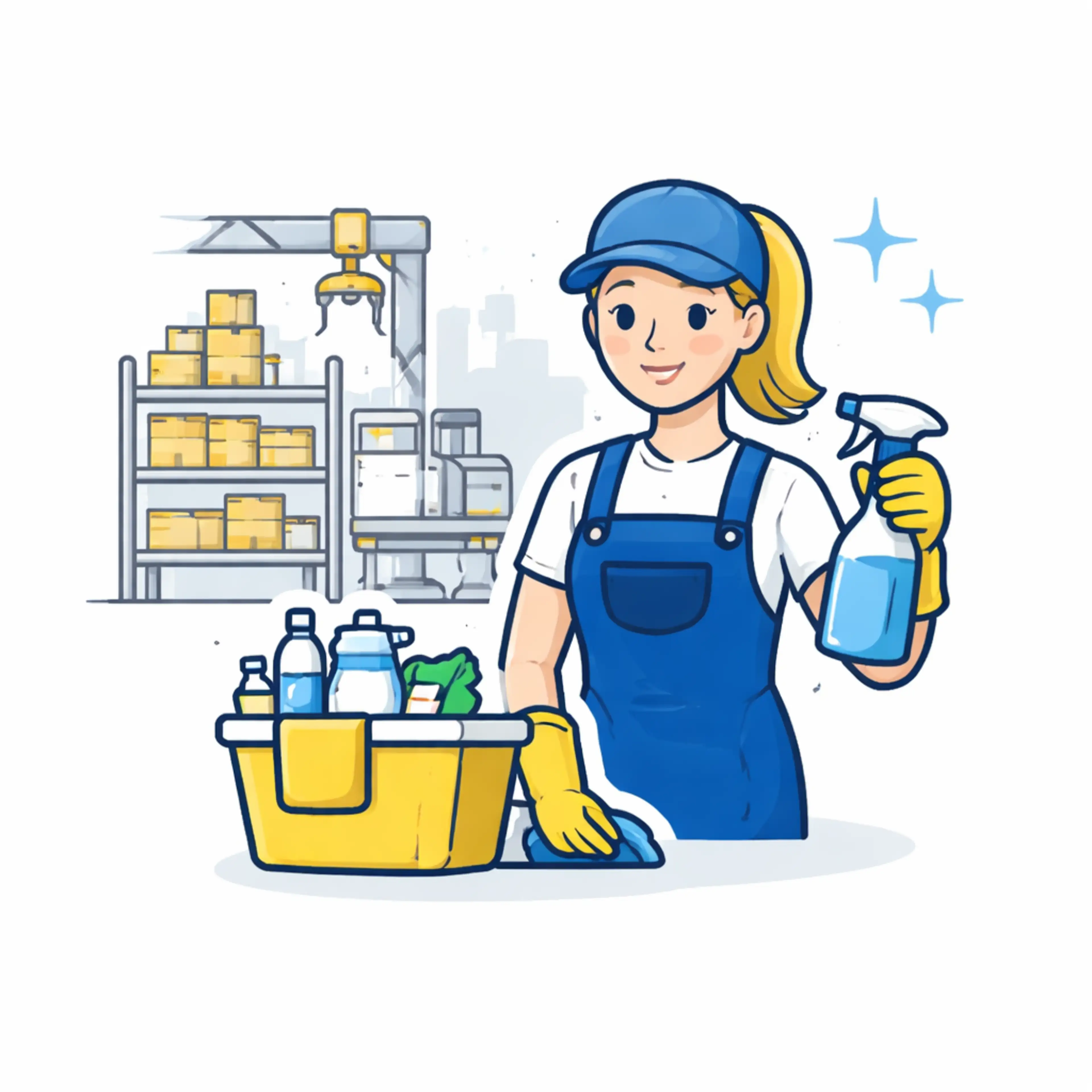 Чек-лист уборки на производстве