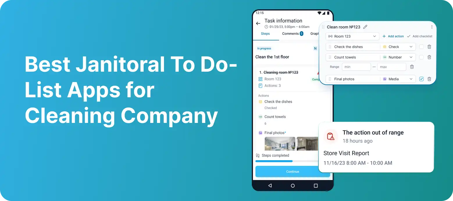 Best Commercial Cleaning Checklist Apps for Janitorial Services