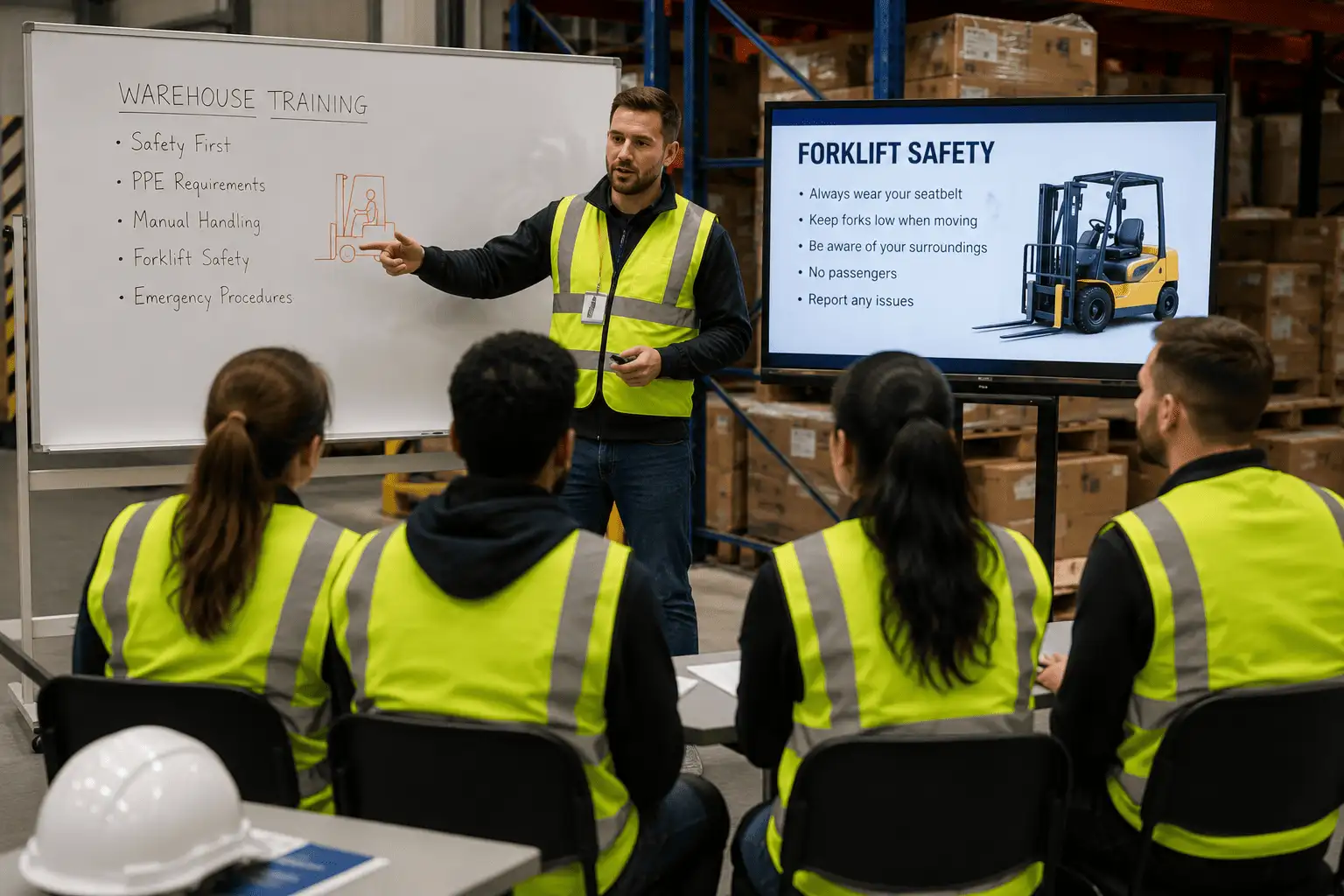Warehouse New Employee Training Checklist