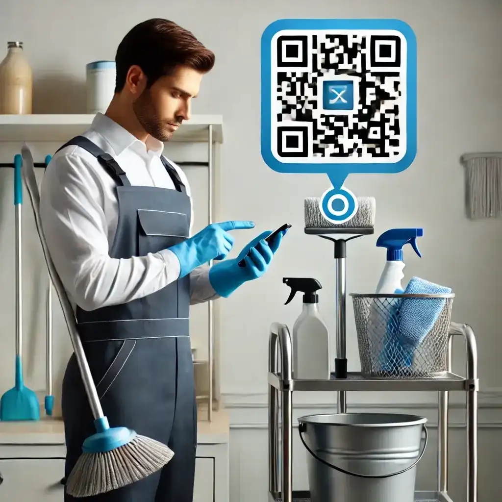 QR Code Mobile App for Managing Cleaning Employees | TARGPatrol