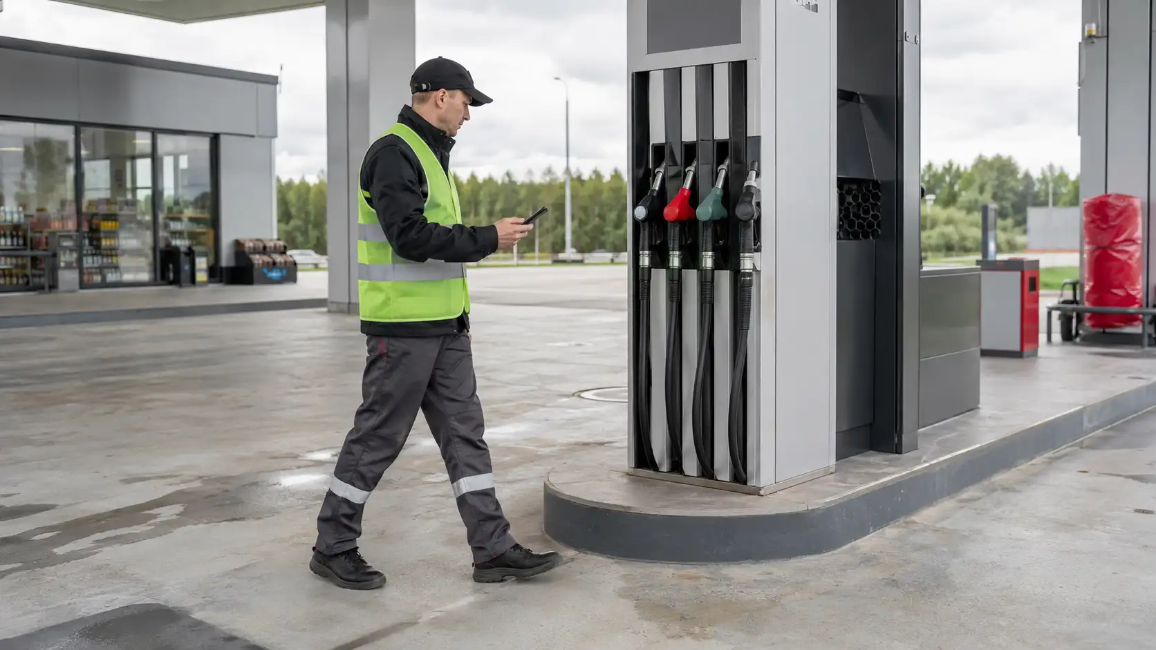 Автоматизация контроля качества АЗС с QR-кодами и чек-листами