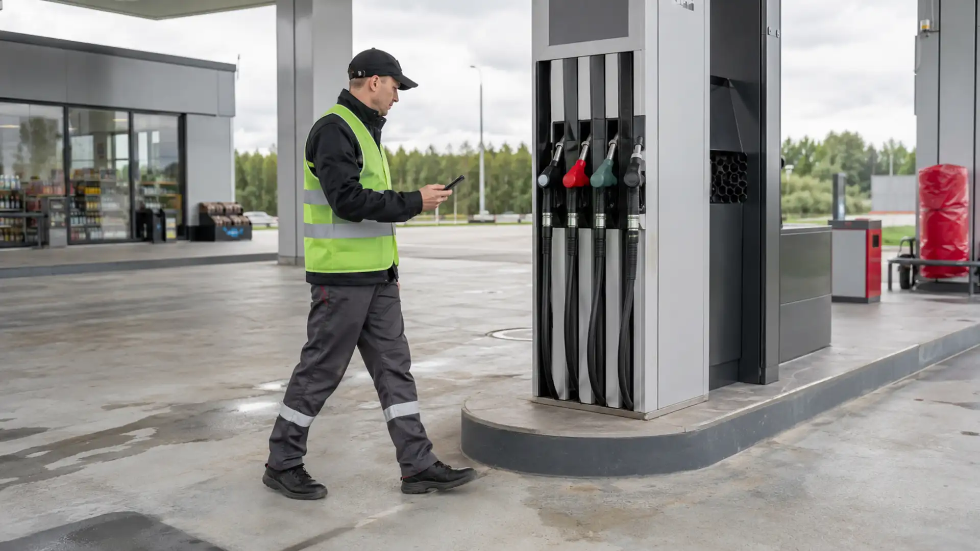 Автоматизация контроля качества АЗС с QR-кодами и чек-листами