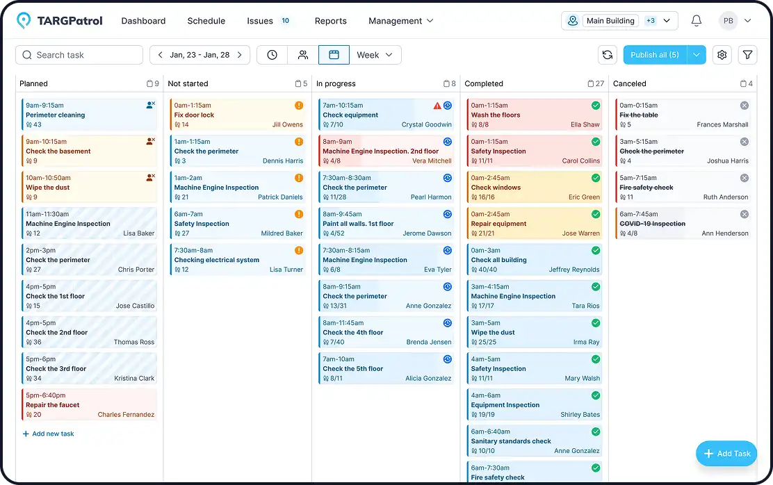 TARGPatrol - Event Management Scheduling Software
