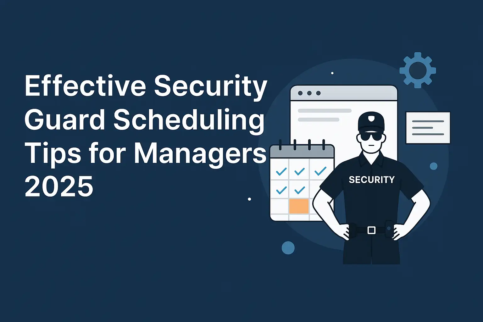 Effective Security Guard Scheduling Tips for Managers
